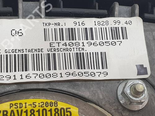 Driver airbag MERCEDES-BENZ A-CLASS (W169) A 180 CDI (169.007, 169.307) | BP19075936C9 