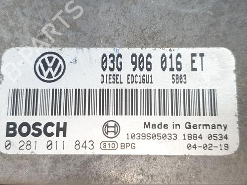 Engine control unit (ECU) VW GOLF V (1K1) 2.0 TDI | BP32742756M57 - Image 8