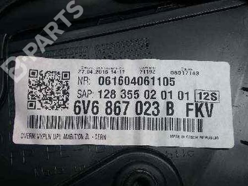 Left rear door panel SKODA FABIA III (NJ3) 1.0 | BP9482915C60  - Image 6