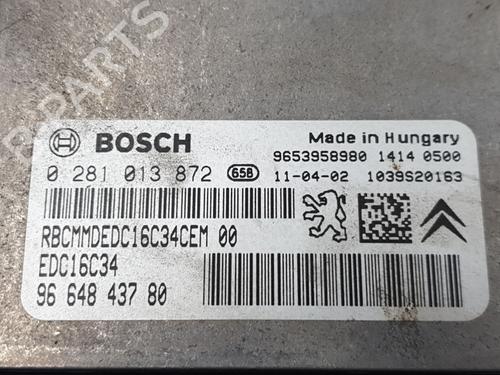 Engine control unit (ECU) PEUGEOT PARTNER MPV (5_, G_) 1.6 HDi 90 | BP30303231M57 - Image 6