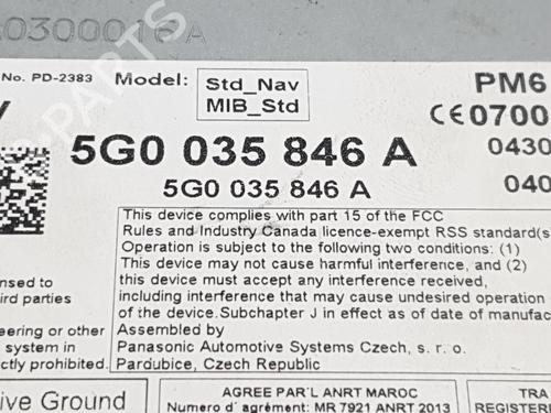 Electronic module VW GOLF VII (5G1, BQ1, BE1, BE2) 1.6 TDI | BP31338168M83 - Image 8