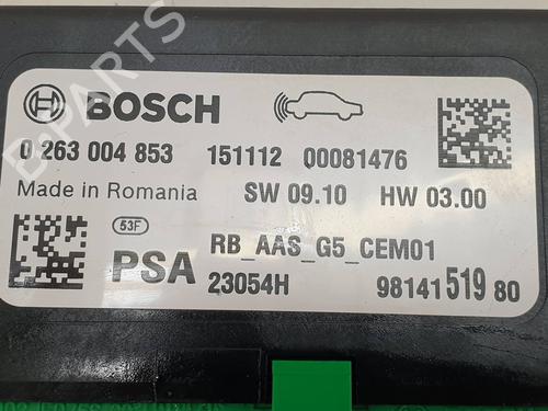 Electronic module PEUGEOT 208 I (CA_, CC_)  | BP18143762M83 