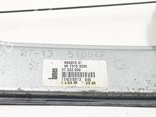 Front left window mechanism PEUGEOT 208 I (CA_, CC_)  | BP29808685C22 