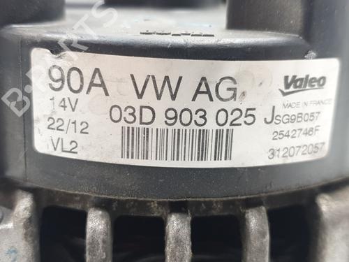 Alternator SEAT IBIZA IV SC (6J1, 6P5) 1.2 | BP31338136M7 