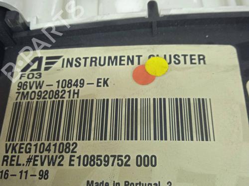 Instrument cluster SEAT ALHAMBRA (7V8, 7V9)  | BP9487660C47 