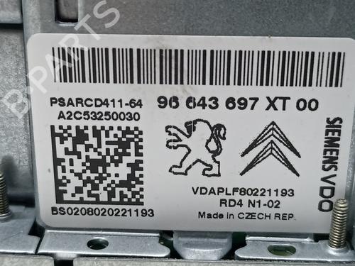 Radio PEUGEOT 207 (WA_, WC_)  | BP9473621E6 