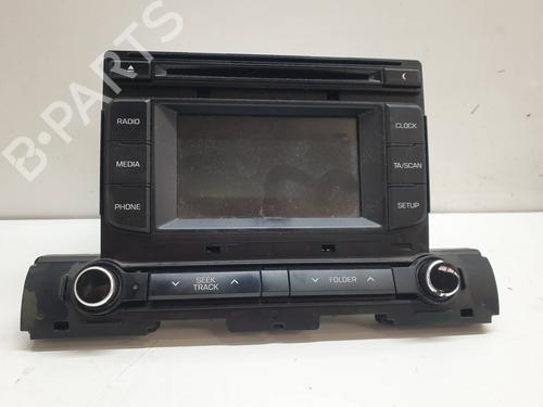 Used Radio HYUNDAI ELANTRA V Saloon (MD, UD) 1.6 CRDi (136 hp) 17076843