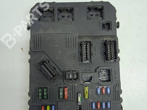 Used Fuse box Fuse box CITROËN BERLINGO Box Body/MPV (B9) 1.6 HDi 75 (75 hp) 9486596 9486596