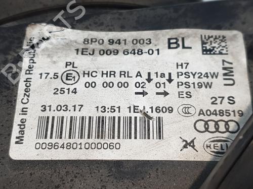 Left headlight AUDI A3 (8P1) 1.8 TFSI | BP40296439C28 - Image 8