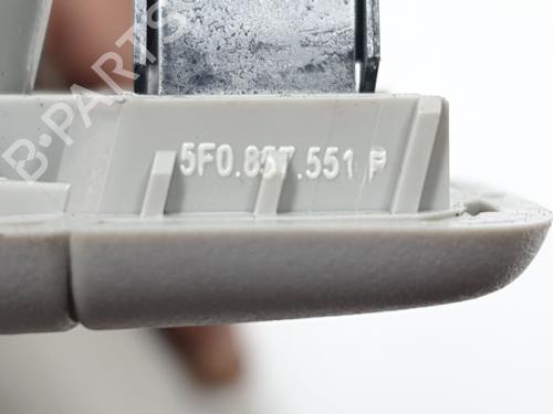 Left sun visor SEAT LEON (5F1) 1.6 TDI | BP38539419I1 - Image 7