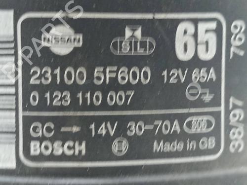 Alternator NISSAN MICRA II (K11)  | BP9489479M7 