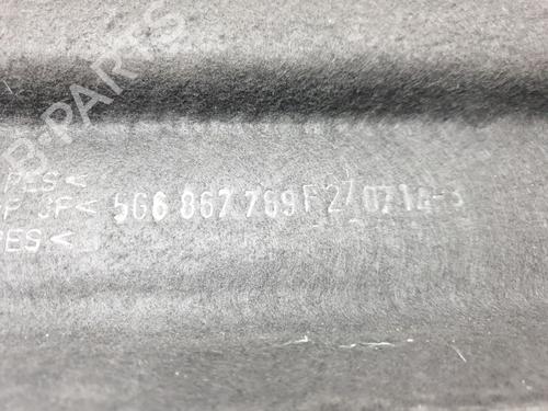 Rear parcel shelf VW GOLF VII (5G1, BQ1, BE1, BE2) 1.6 TDI | BP29537886C85 