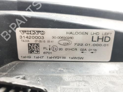 Left headlight VOLVO V40 Hatchback (525) D3 | BP39988175C28 - Image 7