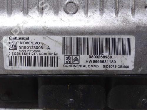 Engine control unit (ECU) PEUGEOT 308 I (4A_, 4C_)  | BP9472895M57 
