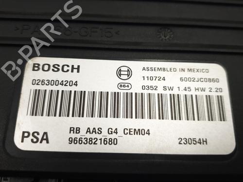 Elektronisk modul PEUGEOT PARTNER Tepee 1.6 HDi 90 | BP30854110M83 