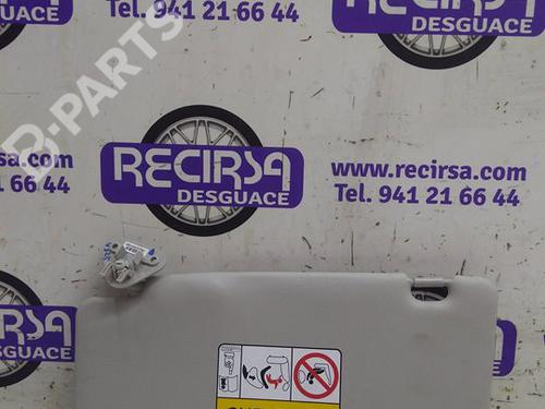 Used Right sun visor Right sun visor MITSUBISHI MIRAGE / SPACE STAR VI Hatchback (A0_A) 1.2 (A03A) (80 hp) 9483477 9483477