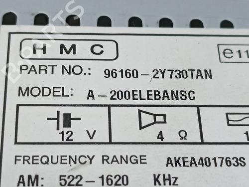 Radio HYUNDAI ix35 (LM, EL, ELH)  | BP13088866E6 