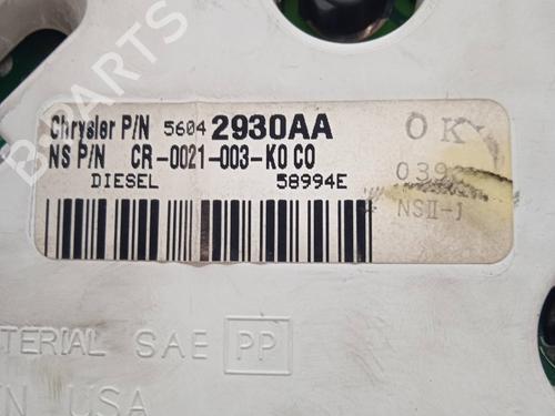 Instrument cluster JEEP GRAND CHEROKEE II (WJ, WG) 3.1 TD 4x4 | BP10362230C47 