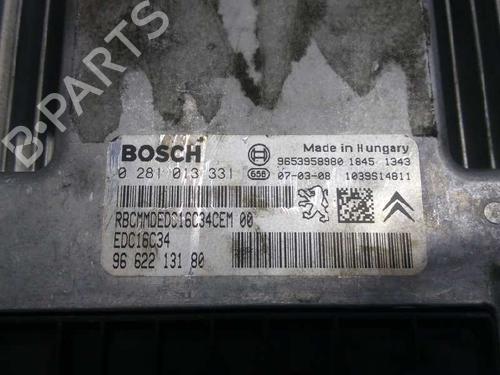 Engine control unit (ECU) PEUGEOT 207 CC (WD_)  | BP9462783M57 