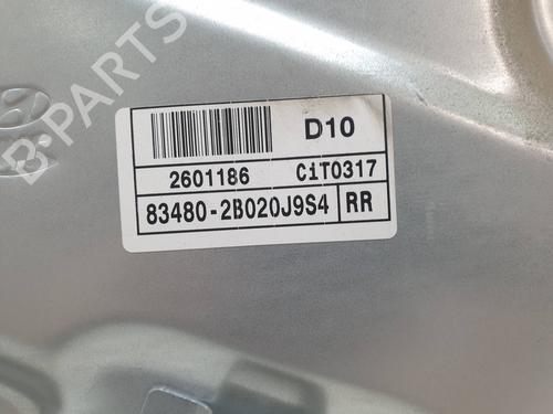 Rear right window mechanism HYUNDAI SANTA FÉ II (CM)  | BP9464760C25 