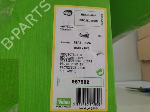 Left headlight SEAT IBIZA II (6K1) 1.9 TDI | BP14366100C28 