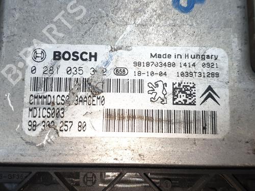 Engine control unit (ECU) PEUGEOT 2008 I (CU_) 1.5 BlueHDI 100 | BP33288333M57  - Image 8