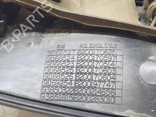Front right exterior door handle NISSAN PRIMASTAR Bus (X83)  | BP29123577C129 