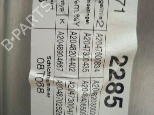 Rear right window mechanism MERCEDES-BENZ C-CLASS (W204)  | BP13665610C25 