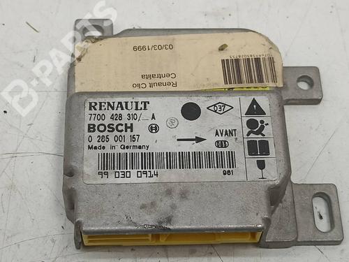 Used ECU airbags ECU airbags RENAULT CLIO II (BB_, CB_) 1.2 LPG (58 hp) 9474070 9474070