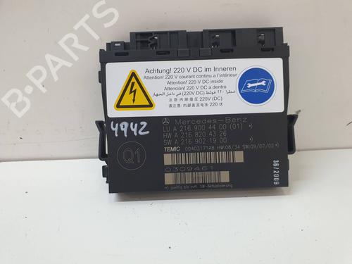 Used Electronic module MERCEDES-BENZ S-CLASS (W221, V221) S 63 AMG (221.077, 221.177) (525 hp) 15520890