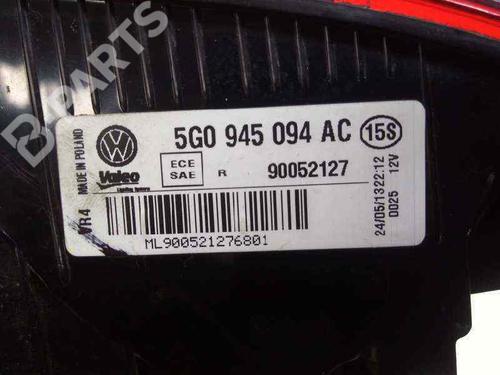 Used Right tailgate light Right tailgate light VW GOLF VII Variant (BA5, BV5) 1.6 TDI (105 hp) 9475068 9475068