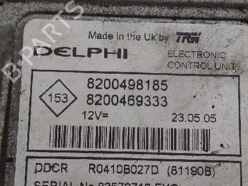Engine control unit (ECU) RENAULT CLIO II (BB_, CB_)  | BP9481783M57 