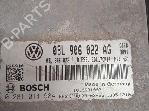 Engine control unit (ECU) VW GOLF VI (5K1)  | BP9485518M57 