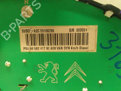 Instrument cluster PEUGEOT 1007 (KM_)  | BP9474962C47 