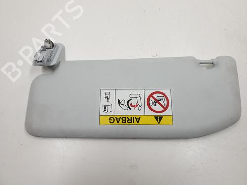Right sun visor PEUGEOT 2008 I (CU_) 1.5 BlueHDI 100 | BP33288338I2  - Image 5