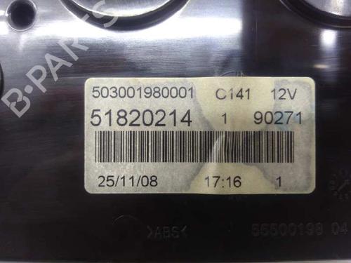 Instrument cluster FIAT BRAVO II (198_)  | BP9469479C47 