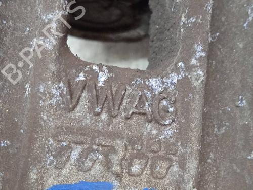 Right rear brake caliper VW GOLF VI (5K1)  | BP11627836M106 