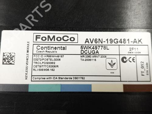 Electronic module FORD FOCUS III Saloon 1.6 TDCi | BP35951312M83  - Image 7