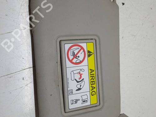 Used Right sun visor FORD FIESTA VI (CB1, CCN) [2008-2017]  9477255