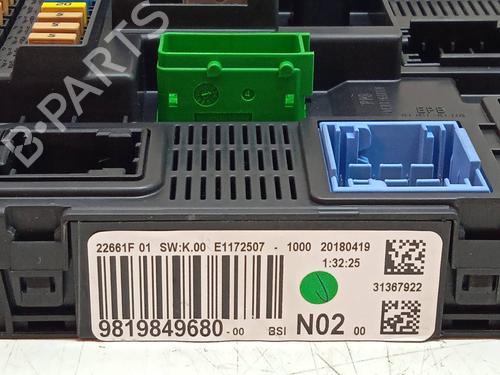 Fuse box PEUGEOT 208 I (CA_, CC_)  | BP9487212E1 