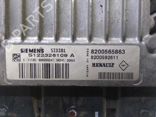 Engine control unit (ECU) RENAULT MEGANE II Estate (KM0/1_)  | BP9472977M57 