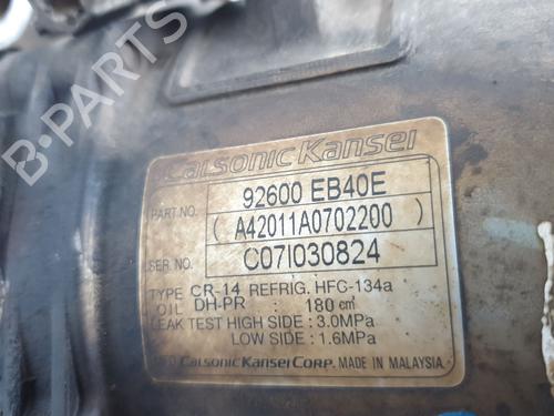 AC compressor NISSAN NAVARA NP300 (D40) | BP35724450M34 - Image 7
