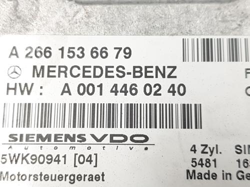 Engine control unit (ECU) MERCEDES-BENZ A-CLASS (W169) A 170 (169.032, 169.332) | BP38412107M57 - Image 5
