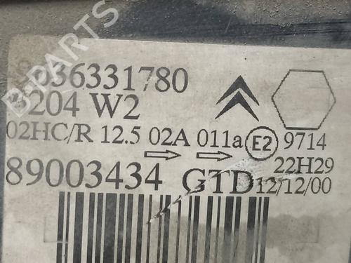 Left headlight CITROËN SAXO (S0, S1)  | BP9489997C28 