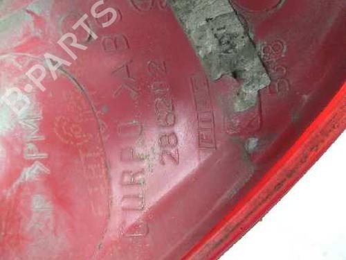 Right taillight FIAT PUNTO (188_) 1.2 60 (188.030, .050, .130, .150, .230, .250) | BP9491246C35 