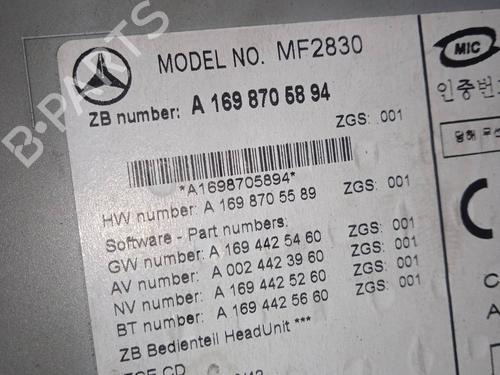 Radio MERCEDES-BENZ SPRINTER 3,5-t Van (B906)  | BP9484371E6 