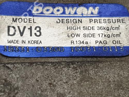 AC compressor HYUNDAI VELOSTER (FS) 1.6 GDI | BP30317302M34 