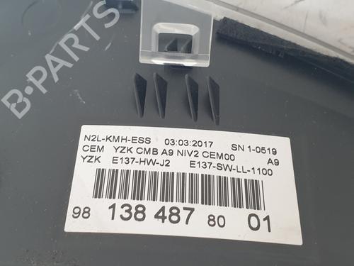 Instrument cluster PEUGEOT 208 I (CA_, CC_) | BP26564353C47