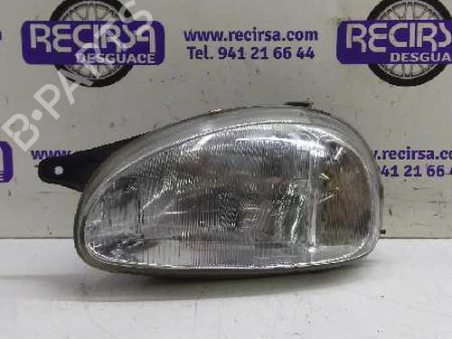 Used Left headlight OPEL CORSA B (S93) [1993-2009]  9482518