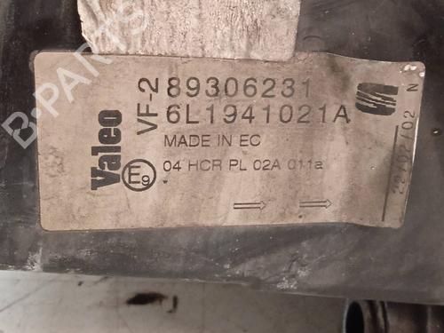 Left headlight SEAT IBIZA III (6L1)  | BP9821358C28 